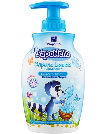 Saponello Sapone Liquido Zucchero Filato 300 ml