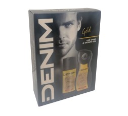 Denim Conf. Gold Shower Gel 250 ml + Deodorante Spray 150 ml