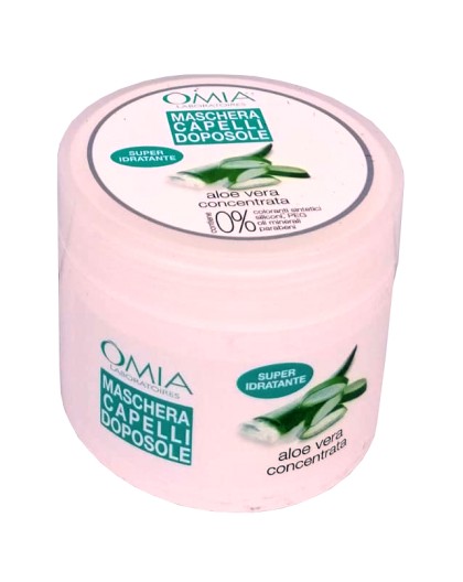 Omia Maschera Capelli Doposole Eco Bio Aloe Vera 250 ml. Super Idratante