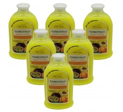 Set Da 6 pz. Foretfruit Bagno Crema Guaranà e Maracuja 500 ml