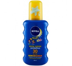 Nivea Sun Kids Spray Solare Protettivo FPS 30 Alto 200 ml