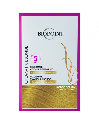 biopoint cromatix blonde color mask biondo dorato