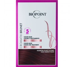 biopoint cromatix brunet color mask marron glace scuro