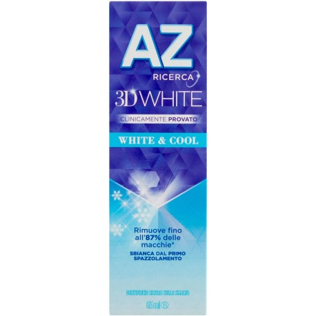 AZ Dentifricio 3D White & Cool 75 ml.
