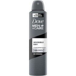 DOVE Deodorante Men Invisible Dry 250 ml. Maxiformato