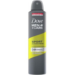 DOVE Deodorante Men Sport Active-Fresh 250 ml. Maxiformato