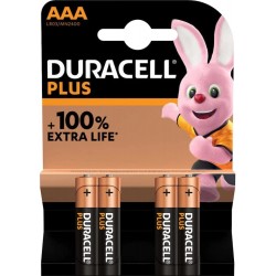 Duracel Plus 4 Ministilo Blister AAA