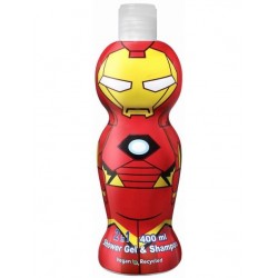 Avengers Iron Man 1D Shower Gel & Shampoo 400 ml.