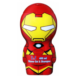 Avengers Iron Man 2D Shower Gel & Shampoo 400 ml.