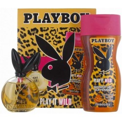 PlayBoy Conf. Play It Wild Edt 40 ml & Gel Doccia 250 ml