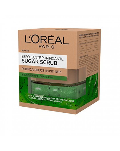 L'Oreal Sugar Srub Purificante Olio oliva 50 ml.