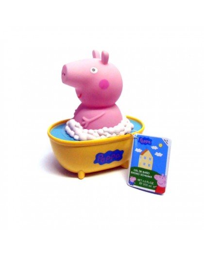 Peppa Pig Bagnoschiuma 3D per bambini Vasca 200 ml.