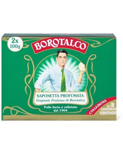 BOROTALCO Saponette solide Conf. 2 x 100 gr