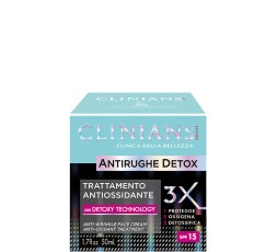 Clinians Detox Trattamento Antirughe Antiossidante 50 ml