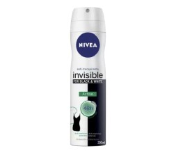 Nivea Deo. Spray Black & White Invisible Active 200 ml