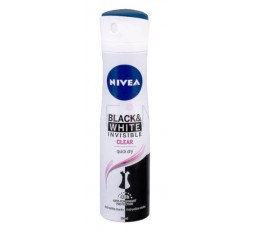 Nivea Deo. Spray Black & White Invisible Clear 200 ml