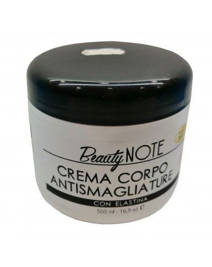 Beauty Note Crema Corpo Antismagliature con Elastina 500 ml