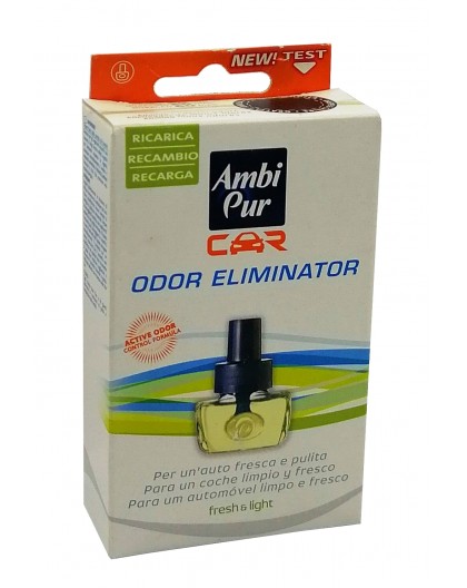 Ambi Pur Car Odor Eliminator Fresh & Light 7 ml Ricarica