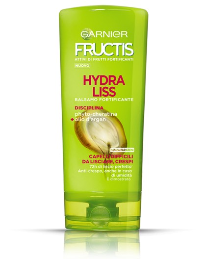 Garnier Fructis Hydra liss maschera per capelli difficili da lisciare, crespi 300 ml